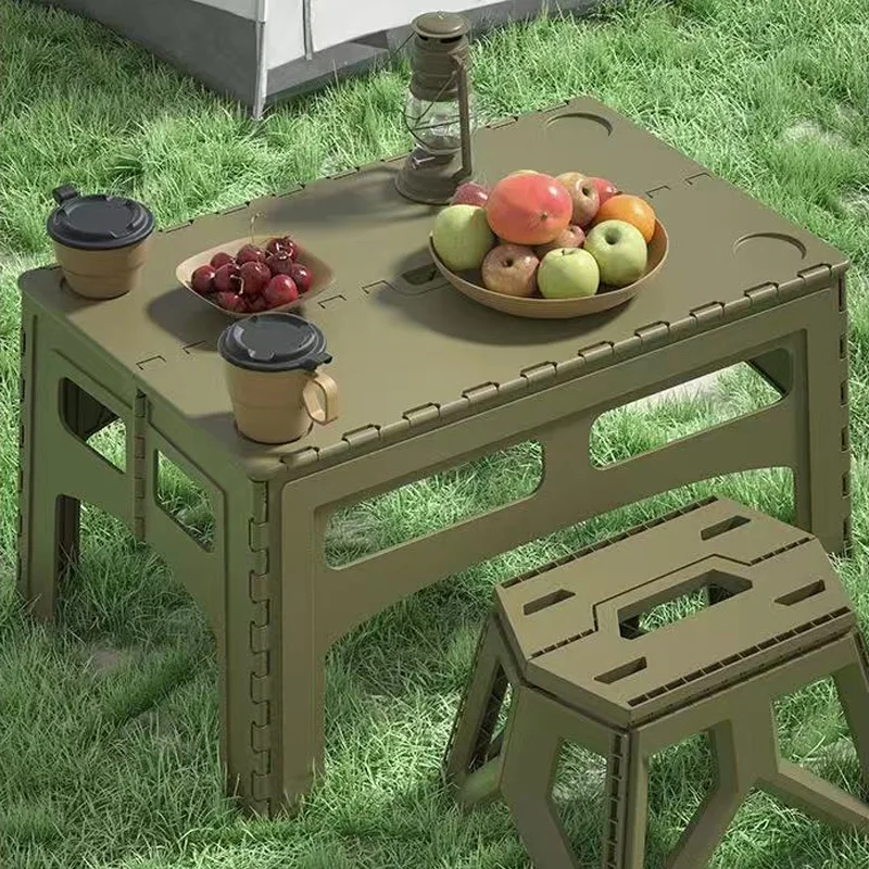 Outdoor Camping Exhibition - Folding Portable Outdoor Extended Plastic Camping
