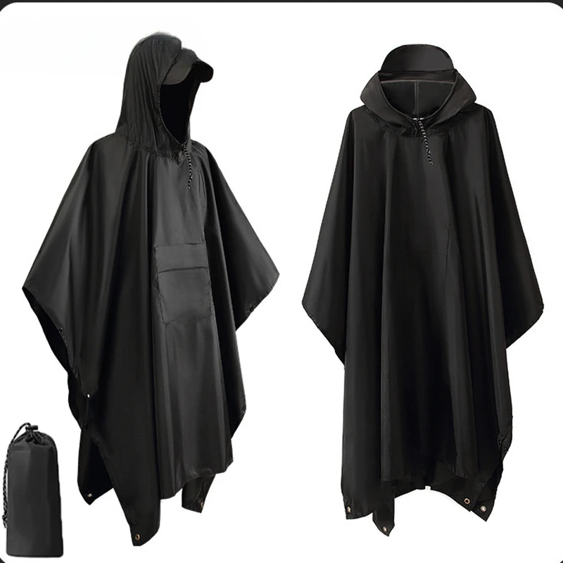 Outdoor 3 In 1  Military Rainc - Camping Rain Poncho 评论和价格