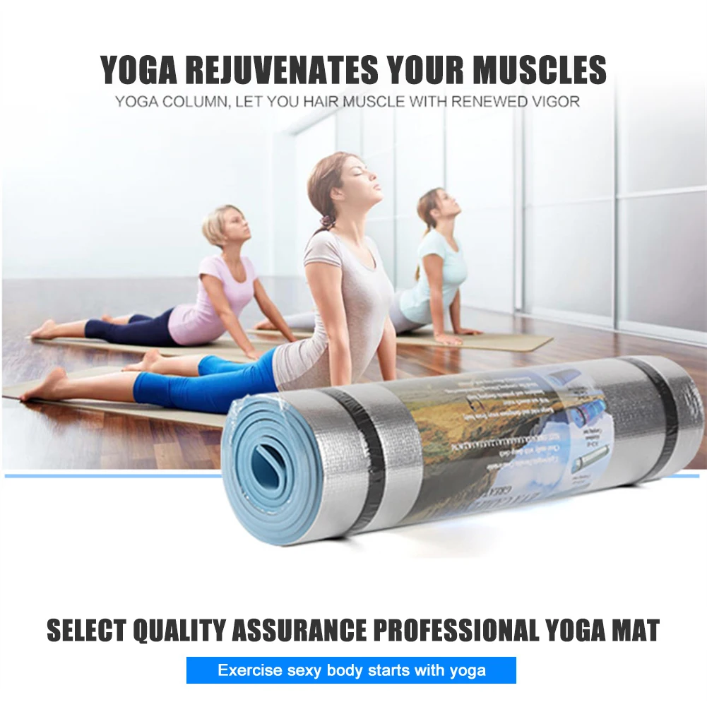 6mm Thick EVA Yoga Mat Moistur - Outdoor Camping Rugs 评论和价格