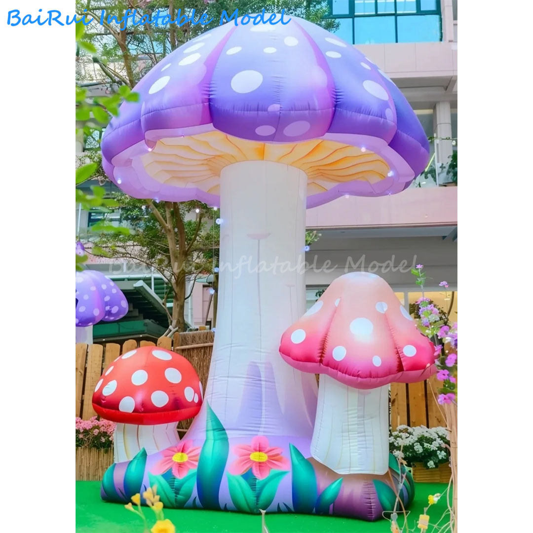 Giant Inflatable Cartoon Mushr - Outdoor Camping Exhibition 评论和价格