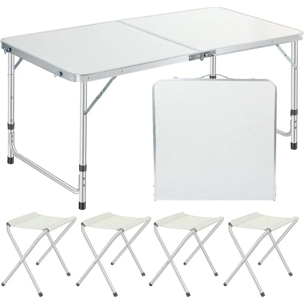 Portable Plastic Dining Table  - Outdoor Camping Dining Set 评论和价格