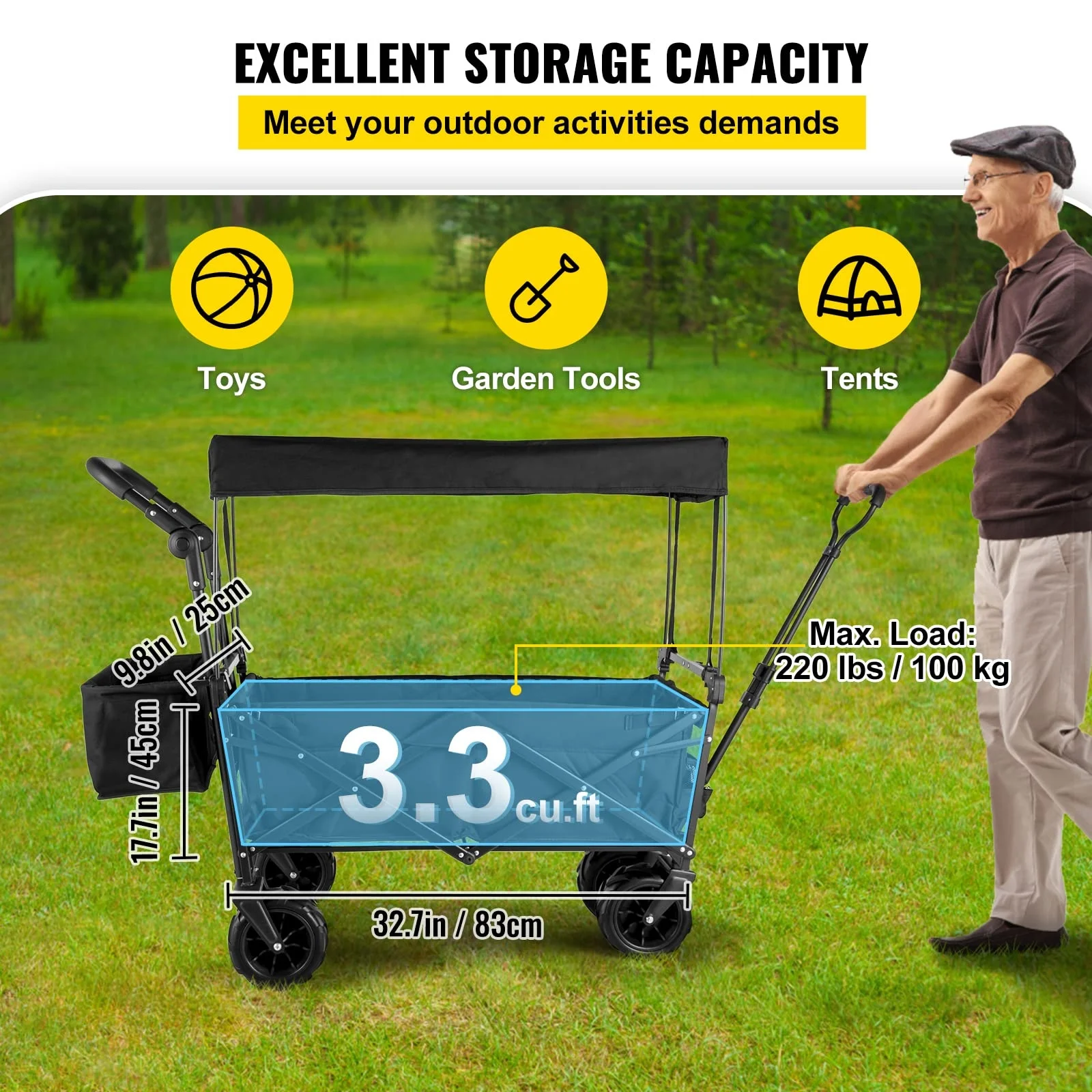 Outdoor Camping Folding Utilit - Outdoor Camping Trolley 评论和价格