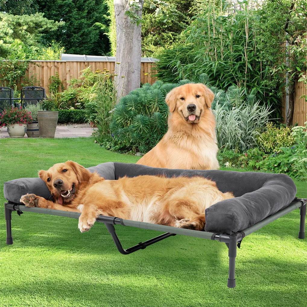 BINGOPAW Elevated Dog Bed Mesh - Outdoor Camping Dog Bed 评论和价格