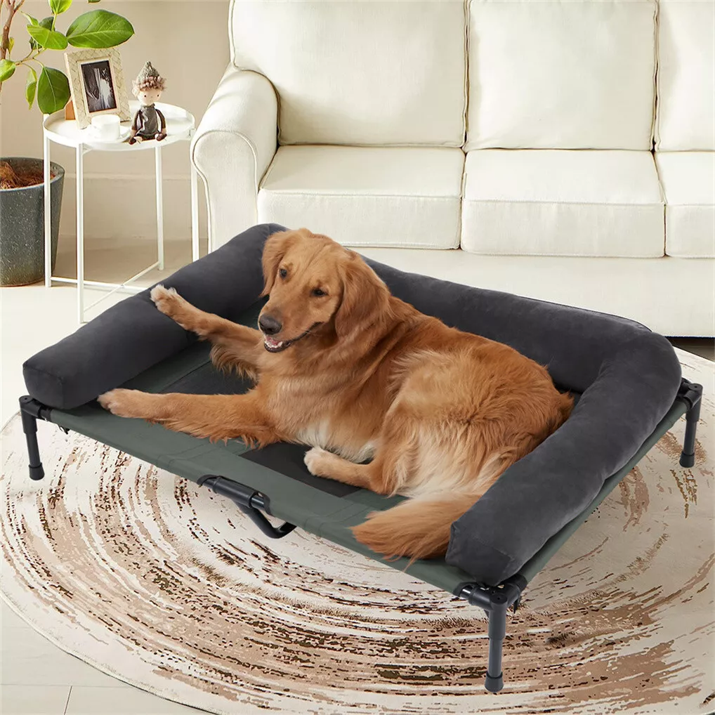 BINGOPAW Elevated Dog Bed Mesh - Outdoor Camping Dog Bed 评论和价格