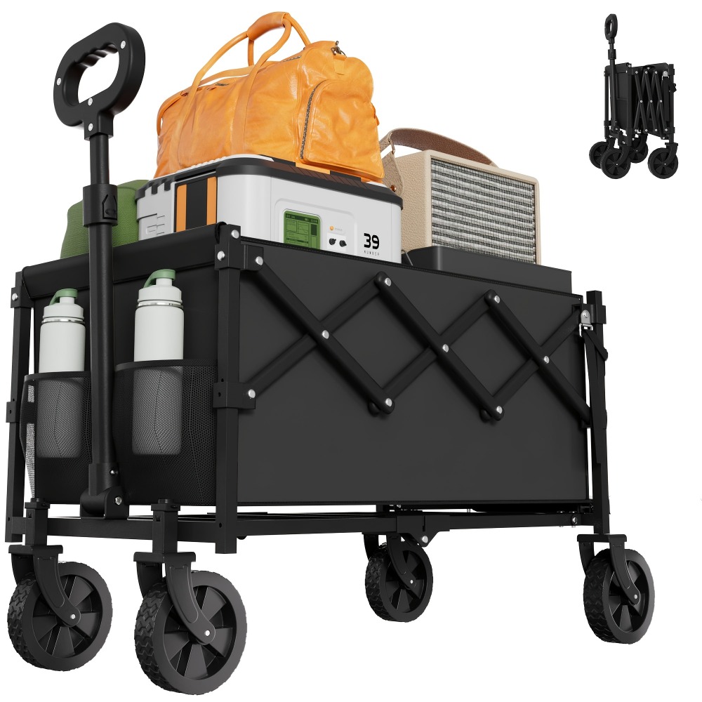 Folding Garden Cart 360 lbs Ca - Outdoor Camping Trolley 评论和价格