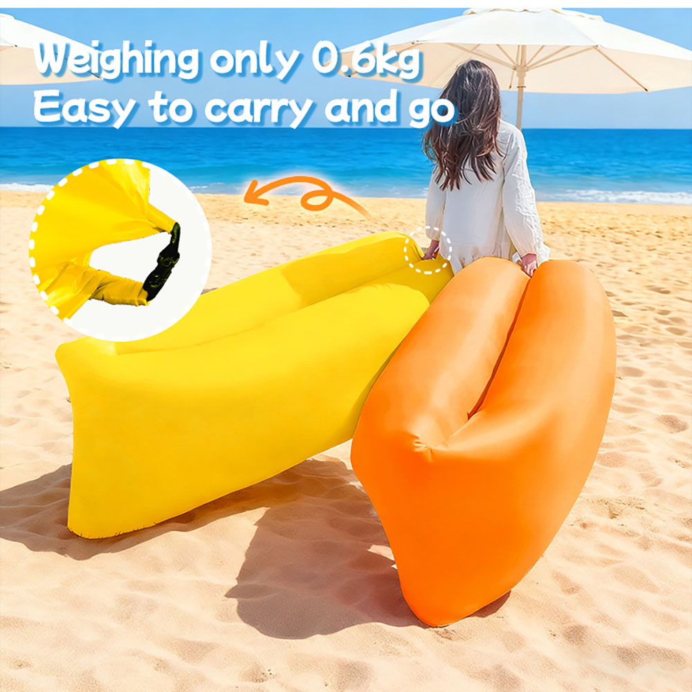 Multi Colored Single Lazy Infl - Bed Outdoor Camping 评论和价格