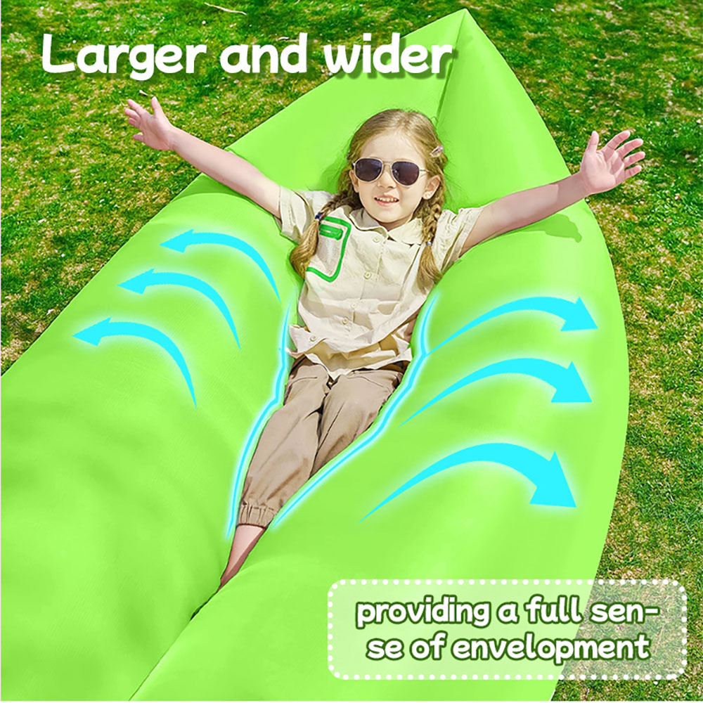 Multi Colored Single Lazy Infl - Bed Outdoor Camping 评论和价格
