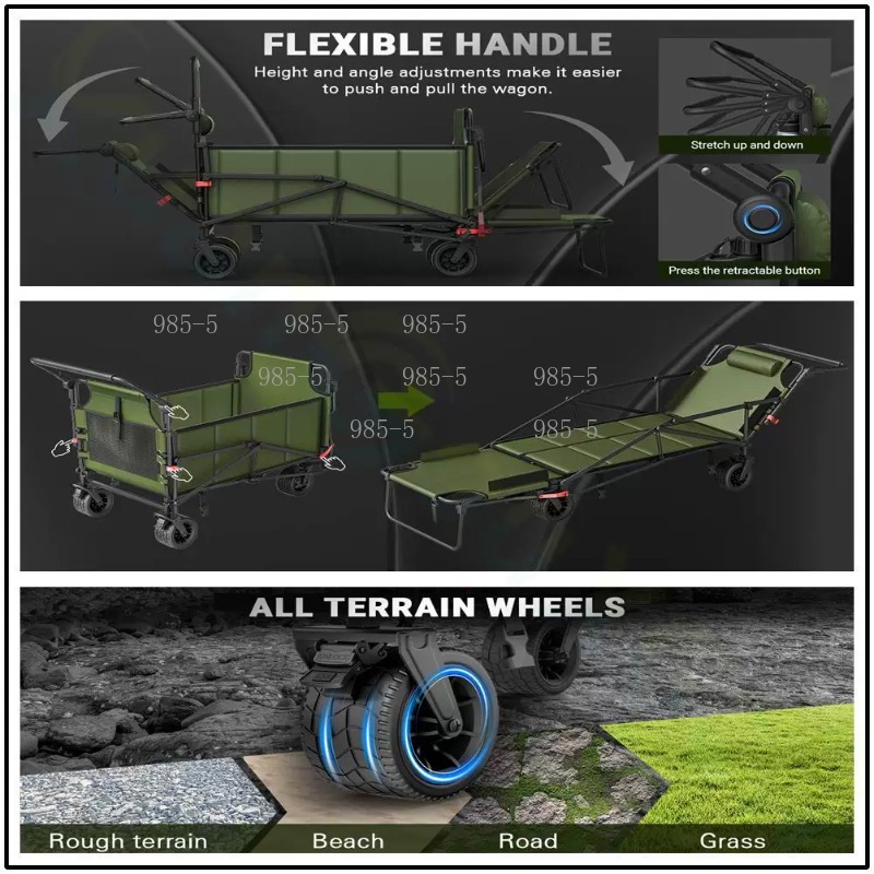 Yard Home Outdoor Trolley Camp - Outdoor Camping Trolley 评论和价格